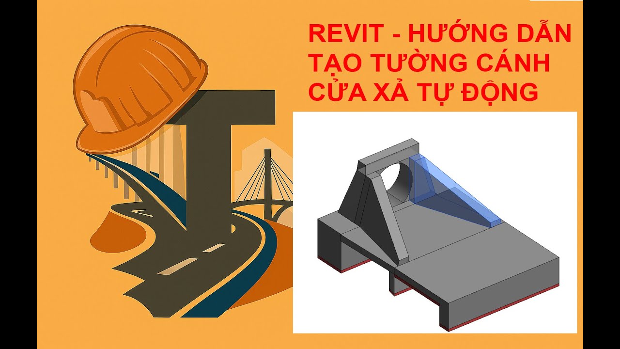 REVIT - Hướng dẫn tạo tường cánh cửa xả tự động 