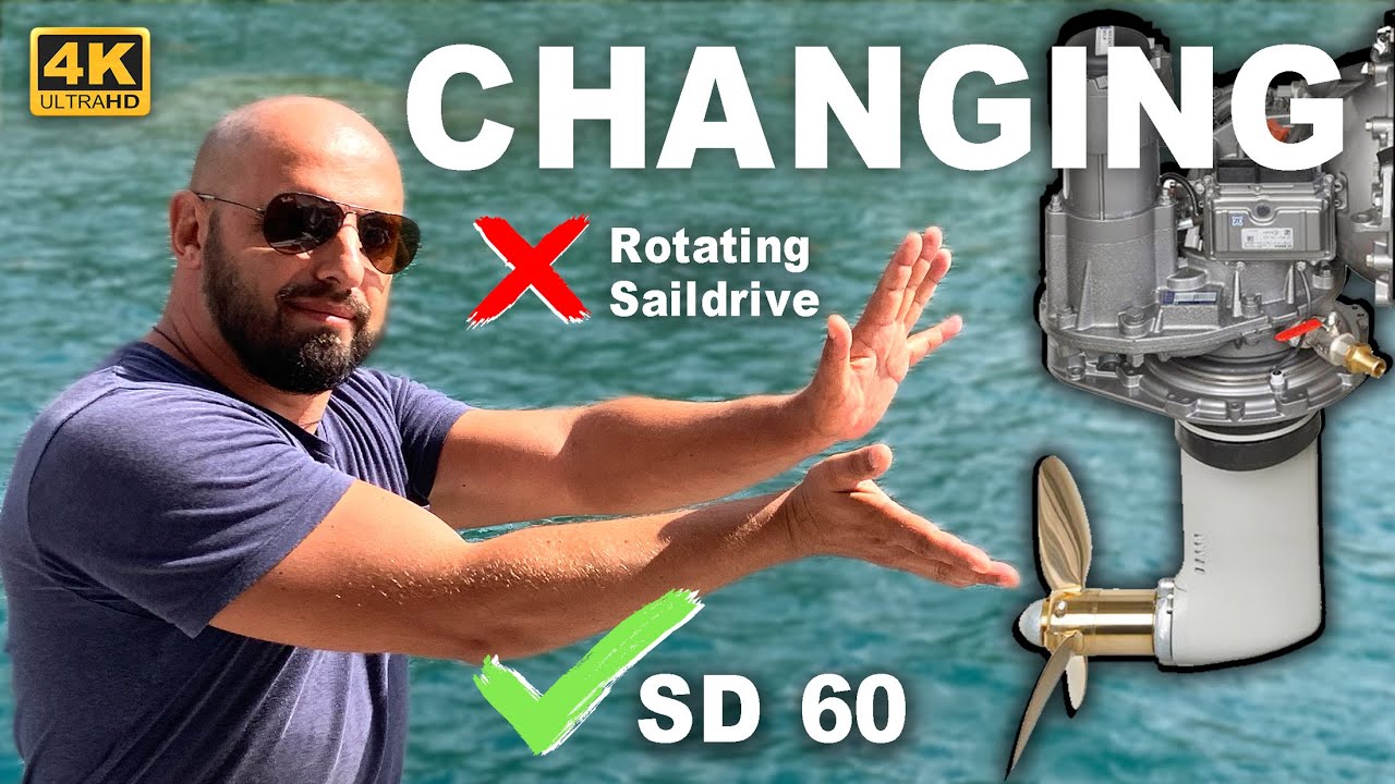 Replacing Rotating Dock&Go Saildrive SPP SB 54 with Mechanical Saildrive Yanmar SD 60