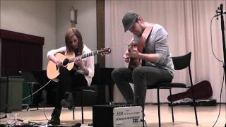 (Tommy Emmanuel) One Christmas Night - Gabriella Quevedo & Emil Ernebro