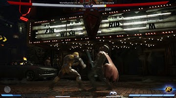 Injustice II~ Reverse Flash (Waviie Supreme) vs. Robin (Nova protocal) HD