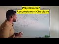 Projet routier  raccordement circulaire simple partie 2