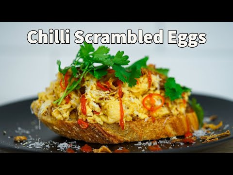 This Chilli Scrambled Eggs Recipe is Perfect for a Quick and Easy Breakfast