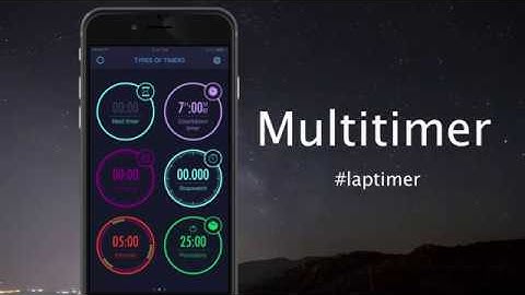 MultiTimer: Lap timer mode