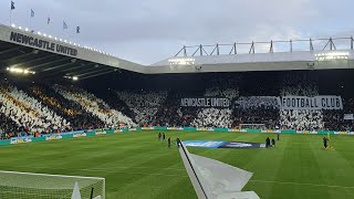 BEST FANS IN THE WORLD! Newcastle Vs Arsenal | Wor Flags Display