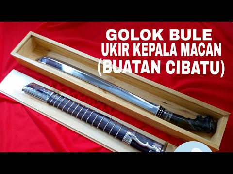 NAH INI GOLOK CIBATU YANG SESUNGGUH NYA!!! GOLOK BULE CIBATU UKIR