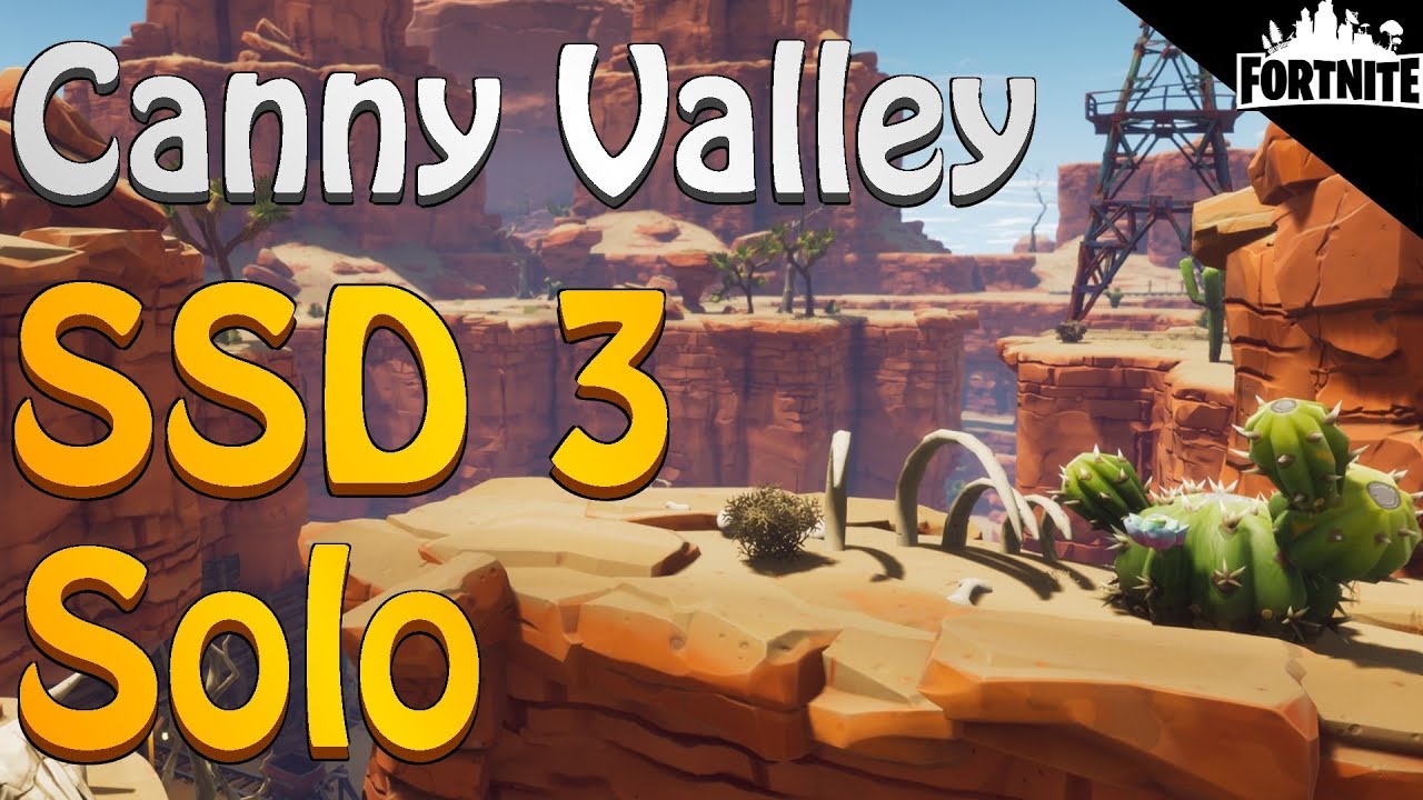 fortnite canny valley ssd 3 solo without using weapons - fortnite canny valley ssd 6