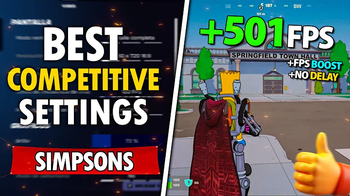 Fortnite Simpsons FPS Boost – Best Competitive Settings to Fix FPS Drops & Stutters