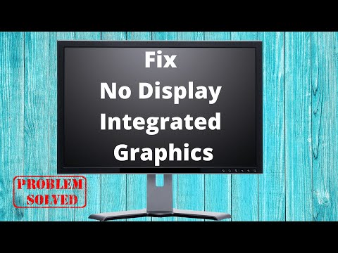 Video: How To Enable The Integrated Video Card