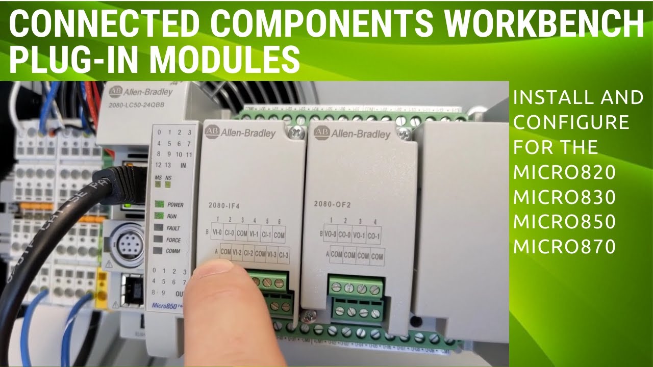 Micro800 Plug-In Module for the Micro820, Micro830, Micro850, Micro870