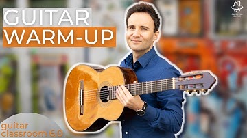 How to WARM UP before playing GUITAR? My daily WARM UP ROUTINE on the guitar