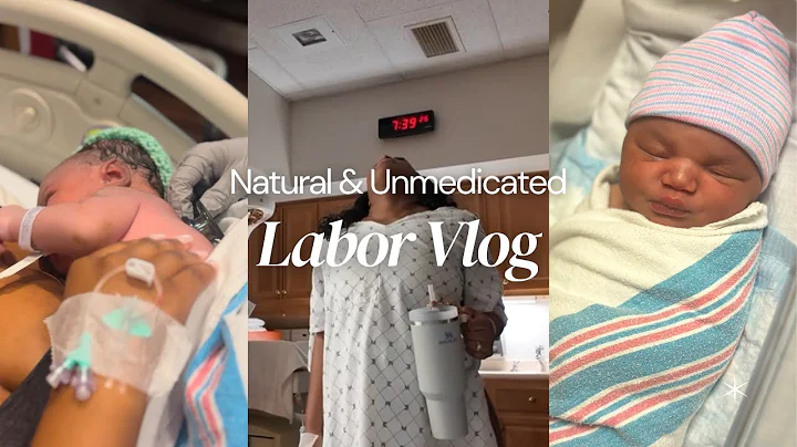 Natural Birth Vlog | *Real & Raw* Unmedicated Positive Labor and Delivery Experience