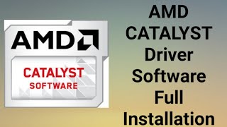 How to Install AMD CATALYST Driver Software. (Full Installation Process) screenshot 5