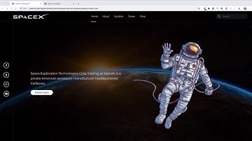 Spacex website redesign using Html, Css and JavaScript in 2020 ( Part 2 ) 😍