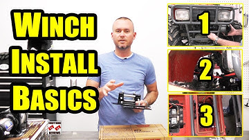 HOW TO INSTALL an ATV WINCH