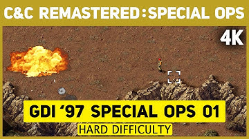 C&C Remastered 4K - Console Missions - GDI Mission 60 - GDI 
