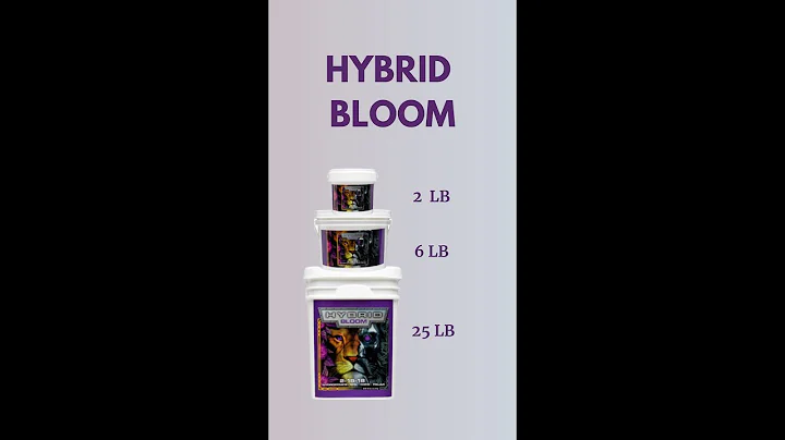Hybrid Bloom is easy to use for all irrigation systems, indoor, greenhouse & outdoor grow!