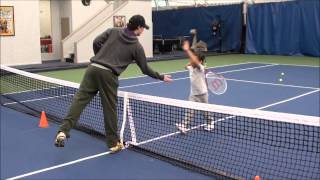 Beginner Tennis Lesson  Coordination and Ball Control