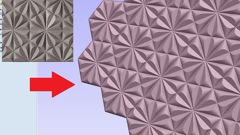 #Vectric #Aspire #3D #Texture #Tutorial-10 #Decorative wall #panel #2D #Tiles #interior #cnc #router