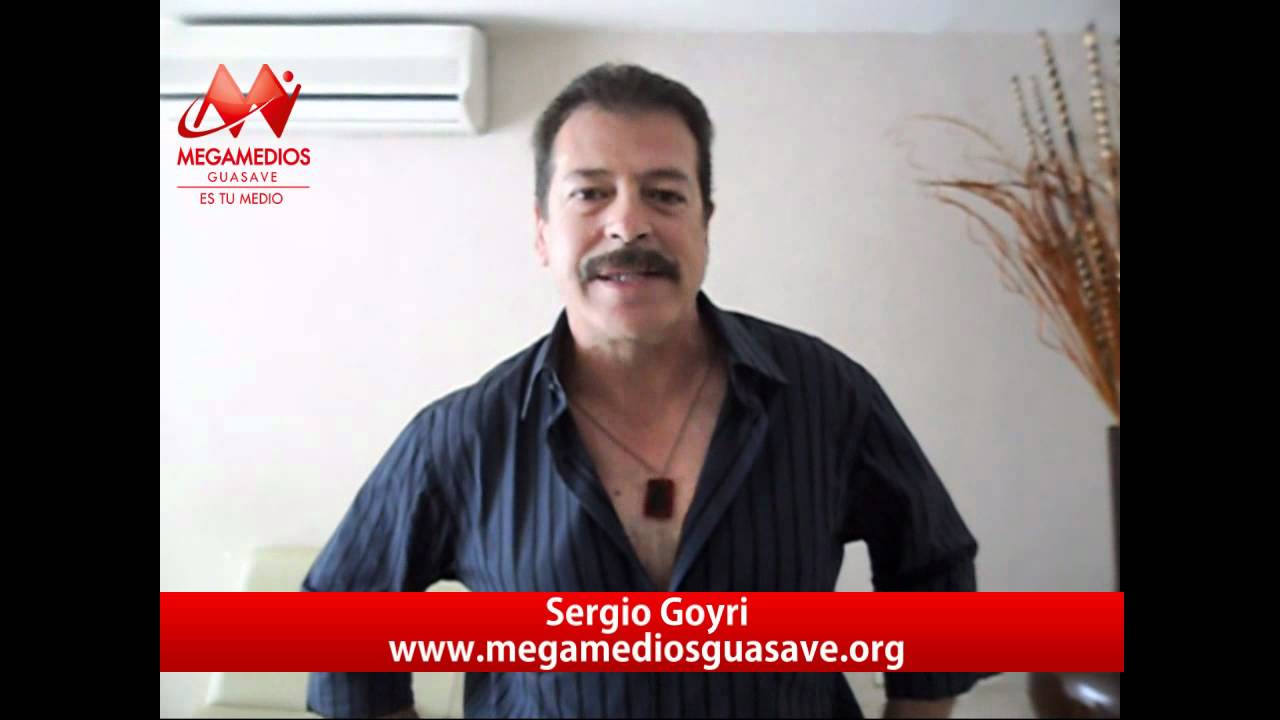 Sergio Goyri Visita Megamedios Guasave - YouTube