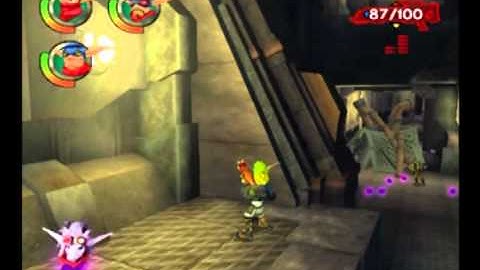 Jak 2 Renegade Walkthrough Part 23 - Sewer Rats and BFG