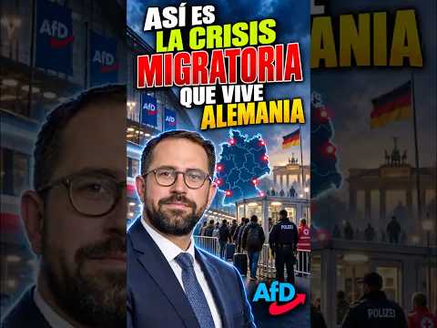 EURODIPUTADO de AfD explica la CRISIS MIGRATORIA en ALEMANIA