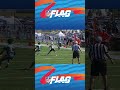 near INT turns into one-handed catch and run