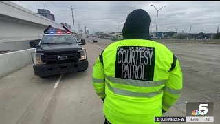 Some workers endure the bitter cold for the safety of others | NBCDFW