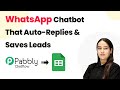 What If WhatsApp Replied Automatically — And Saved Every Lead to Your CRM?