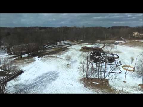Bebop 2 at Mill Pond Park in Saline Michigan. february 2016