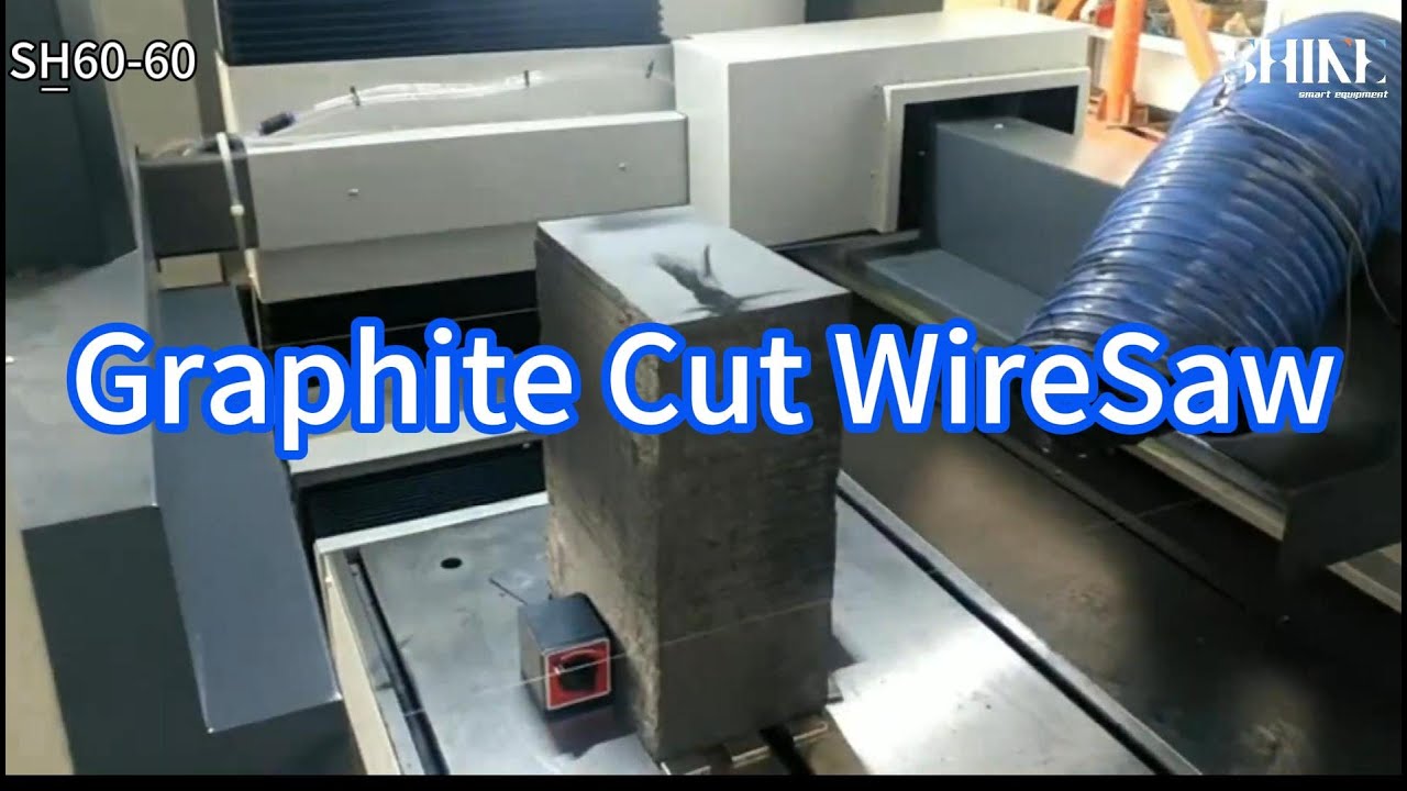 Endless diamond wire saw machine is a perfect machine tool for precision cut YouTube player