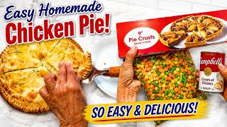 Quickest Chicken Pot Pie You’ll Ever Make | Easy Weeknight Dinner