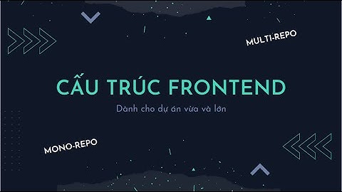 Xây dựng cấu trúc Frontend dự án vừa và lớn 🔥 TechMely