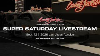 Super Saturday Barrett-Jackson 2026 Las Vegas Livestream Replay // All the Cars, All the Time