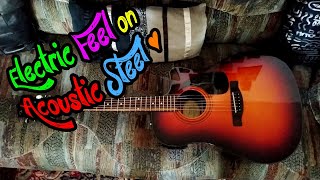 Wisdom Burp - How To Make Your Acoustic Guitar Feel Play Like An Electric One