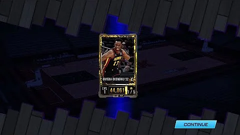 NBA2K Mobile - ONYEKA OKONGWU (Topaz) - Tourney Topaz Finals Reward