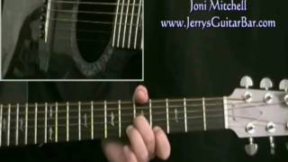 How To Play Joni Mitchell A Case of You (preview only) chords