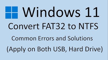 Convert FAT32 to NTFS: Common Errors and Solutions By Deepak Sood || Video-37 || Tech GURU