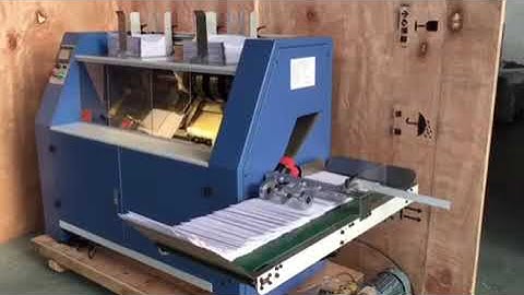 Automatic end sheet tipping machine -1