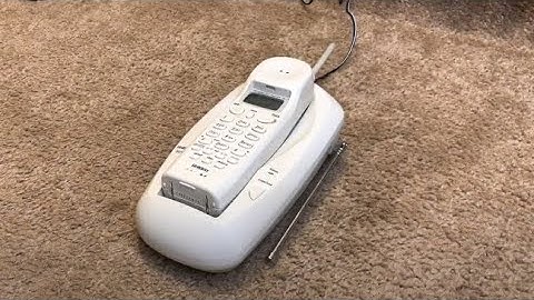 Uniden EXI7960 900 MHz Analog Cordless Phone | Cleaning; Part 1 of 2