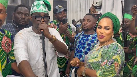 PASUMA MASSIVE PERFORMANCE AT FAITHIA BALOGUN FATHER'S  FINAL BURIAL CEREMONY