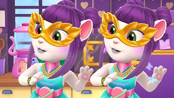 PLAY FUN!!TALKING TOM ANGELA 2 : 🍧🍨 ANGELA "UP GAME 2023 PART 45 || IOS, GAMEPLAY