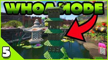 I Made An ELEVATOR ZIP LINE Tower In Grounded! - Grounded WHOA Mode - Episode 5