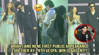 Bright and Nene First Public Appearance Together at 78th Vespa; WIN IS ABSENT!😱