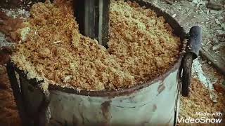 Sawdust Cooking Stove Kerala Style.