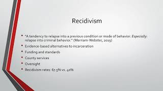 California's Corrections Realignment