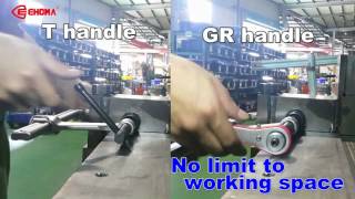 No Limited-Flat:2 Way Ratchet Clamp (G30R) v.s. T-handle screw F clamp