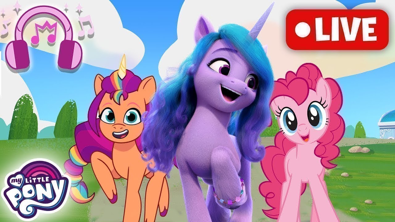 在 YouTube 上觀看「My Little Pony Music - Songs and Sing-Along Live Stream - All Series (FiM, MYM, EG, TYT)」 在 YouTube 上觀看「My Little Pony Music - Songs and Sing-Along Live Stream - All Series (FiM, MYM, EG, TYT)」
