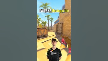EWJERKZ Unstoppable 🥵 #cs2 #csgo #donk #shorts