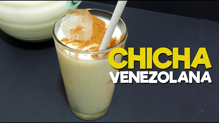 Venezuelan Chicha Pasta - Pasta Drink with Milk