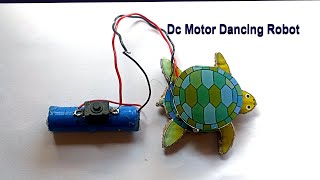 How to make Dc Motor Dancing Robot @myrealhobbies
